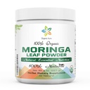 Certified Organic Moringa Leaf Powder- 8Oz. USDA Certified Organic. Naturalnie zwiększa energię, metabolizm i odporność. 100% czystej i surowej. Nie GMO, Gluten Free.