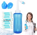 Butelka do mycia błony śluzowej nosa, Butelka do płukania zatok, Butelka do mycia nosa do mycia nosa do mycia nosa 300 ml Butelka do mycia błony śluzowej nosa do płukania nosa - Pielęgnacja nosa i nawilżanie dla dorosłych i dzieci (1)
