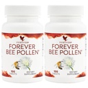 Forever Living - Pszczoła Pollen - Energia i odżywianie ze składnikami bioaktywnymi - Wegetariańskie i Gluten- Free - 100 tabletek (Opakowanie 2)