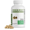 Bronson Maca Root Lepidium Meyenii Non-GMO, 250 Kapsułki wegetariańskie