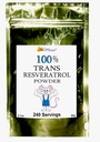 100% Czysty Trans Resveratrol Proszek 240 Służenia 2.1 oz (60 gramów) 250mg Na Służenie