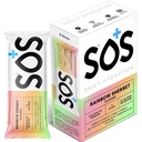 SOS Hydration Electrolyte Powder Stick Packs: 124; Niski cukier: 124; Szybkie nawadnianie: 124; Wyprodukowane w USA: 124; Keto: 124; Rainbow Sherbert