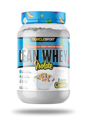 Musclesport Lean Whey Revolution ™ Protein Powder - Izolat białka serwatki - Low Calorie, Low Carb, Low Fat, Incredible Flavors - 25g Protein per Scoop (2lb, Lean Charms)