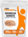 BulkSupplements.com Boswellia Serrata Extract Powder - Boswellia Supplement, from Frankincense Resin - Vegan & Gluten Free, 500mg per Serving, 250g (8.8 oz) (Pack of 1)