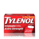 Tylenol Kapsułki o dodatkowej mocy z 500 mg acetaminofenu, lekiem przeciwbólowym Reliever & Fever Reducer, 225