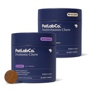 PetLab Co. – Multi-Vitamin & Dog Probiotic Bundle: Chewable Multivitamins for Dogs Support Health & Dog Probiotics to Support Itchy Skin, Occasional Loose Stools, and Healthy Yeast Production