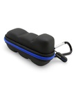 Casematix Astma Inhaler Case Travel z Lanyard i Clip- na Keychain Carabiner, Zawiera Inhaler Holder tylko przypadku, czarny