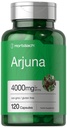 Horbaach Arjuna Kapsułki 4000mg Bis 124; 120 Hrabia 124; Non-GMO, Gluten Free Bis 124; z Arjuna Bark Herb Extract