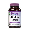 Bluebonnet Nutrition L- Ornitina 500mg, Free- Form Amino Acid, dla zdrowego metabolizmu białka *, Soy- Free, Gluten- Free, Non-GMO, Kosher Certified, Vegan, 100 Kapsułki roślinne, 100 Służenie
