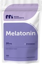 Micro Składniki Melatonina 20mg, 400 Tabletki 124; Truskawka Flavor 124; Szybkie Rozpuścić 124; 100% Leki wolne 124; Wegetariański Przyjazny 124; Nie-GMO, No gluten, Cukier wolny