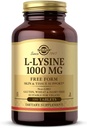 Solgar L- Lysine 1000 mg, 100 Tablets - Zwiększona absorpcja i asymilacja - Promotes Integralność skóry i warg - Wsparcie kolagenowe - Amino Acids - Non GMO, Vegan, Gluten Free - 100 Servings