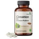 Futurebiotyki Cynamon Plus suplement pikolinian chromu, wysokopojemny chrom, Non-GMO, 120 Kapsułki wegetariańskie