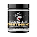 Gorilla Mind CON-CRĒT® Creatine HCl W/Pepsin, Unflavored | GI-Friendly Alternative | Muscle Size, Power Output, Strength, Brain Health & Performance | Convenient 2.5 Grams per Serving, 100 Servings