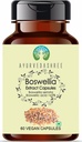 AYURVEDASHREE Boswellia Serrata Extract 500mg - 60 Kapsułki wegetariańskie 124; Indyjska Frankincenza 124; Wszystkie naturalne 124; 100% Wegańskie 124; Bez glutenu