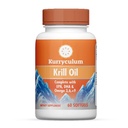 Kryll Oil 500 mg - Wysoka potencja Omega-3 (EPA & DHA), Burdeless Uniquely Small 60 Softgels, Bogaty w Astaksantynę, Trwałe Sourced, Third-Party Tested