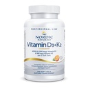 Nordic Naturals Professional Grade Witamina D3 + K2 Suplement, Pomarańczowy Flavor - 60 Soft żele - 4000 IU Witamina D3 & 180 mcg K2- Promuje Wapń Równowaga i Immune Function - Non-GMO - 30 Służenie