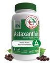Zdrowie Thru Nutrition Astaksantyna Potrójne Siła 12mg Suplement 120 Softgele 124; AstaZine z Algae Organicznie Hodowane w Prisztine Himalayan Woda 124; Wsparcie skóry i wizji