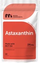 Micro Składniki Astaksantyna 24 mg z MCT Oil, 60 Softgels, 2 Miesiące dostaw 124; Max Siła Astaksantyna Antyoksydanty Suplementy 124; Świeże Mikroalgi Źródło 124; Non-GMO, Gluten Free, No Soy