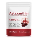 Astaxanthin Supplements, Supports Eye, Joint, Internal Circulation, Skin Health, Astaxanthina Antioxidant Supplements (1Bag120P)