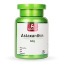 JulyDeer Astaxanthin 6 mg Per Serving, 60 Softgels - Podwójna moc Mikroalgi - Naturalne Haemococcus Pluvialis Źródło - Antyoksydant Suplementy dla skóry, oczu, łączników, i immunologicznego wsparcia - Non-GMO