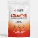 Astaksantyna 12 mg - Suplement przeciwutleniający z mikroalg, 120 Softgels for Eye, Skin and Wellness Support