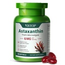 Astaksantyna 6 mg, Premium Astaksantyna Suplement z przeciwutleniaczem Aktywność, Wspomaga Oko, Skóra, Joint, i układu immunologicznego Zdrowie. Świeże mikroalgi Źródło, Nie-GMO, Gluten- Free - 60 softgels