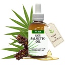 Pure Saw Palmetto Oil - 95- 98% koncentrat organiczny - Płynne Palmetto Piła dla mężczyzn i kobiet - Alternatywa dla kapsułek i proszku - 1 Fl Oz