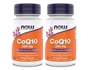 Teraz suplementy - CoQ10 (Koenzym Q10) 200 mg, Wspomaga zdrowie układu krążenia *, Kosher, Vegan 90 Kapsułki wegetariańskie (Opakowanie 2)
