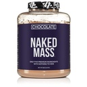 NAKED Czekolada Mass Gainer - Wszystkie naturalne wagi Gainer Protein Powder - 8lb luzem, GMO Free, Gluten Free & Soy Free. Brak sztucznych składników - 1,360 Kalorii