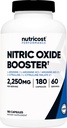 Nutricost Acirc Oxide Booster 2250mg, 180 kapsułki - 750mg Per Casule, 60 Servings - Gluten Free i Non-GMO