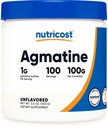 Nutricost Agmatine 100 Grams - Czysty Agmatine proszek 100 Służenie (Agmatine siarczan)
