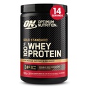 Optimum Nutrition Gold Standard 100% Proszek białkowy serwatki, podwójna bogata czekolada, 1 funt (Opakowanie po 1)