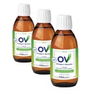 Omega-V Benefits Liquid Omega 3 Supplement - 5 oz, 30-Day Supply - Vegan Supplement with 1000mg EPA & DHA for Eye Health (Pack of 3)