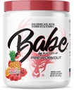 Bucked Up Babe Pre Workout Powder for Women | Fruit Punch | 6g Citrulline, 2g Beta-Alanine, 100mg Hyaluronic Acid, 5mg Biotin and 5 Other Registered trademarked Ingredients | 30 Servings | 13 OZ