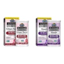 Garden of Life Dr. Formulated - Acidophilus Probiotic Supports Urinary Tract Health Digestive Balance & Dr. Formulated Probiotics Mood+ Acidophilus Probiotic Supplement
