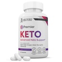 Premier Keto ACV Pills 1275MG Keto Support Blend Alternatywa dla Gummies skomponowane z Jabłkiem Cydr Octan Extra Virgin Olive Oil Powder Green Tea Leaf 60 Kapsułki