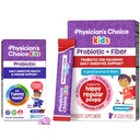 Czekoladowy Choice dla dzieci Szczęśliwy Tummy Bundle - Fiber 24pck + Probiotic 30ct