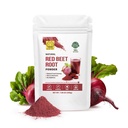 Black Hut Organic Beet Root Powder, Natural Pre Workout Plant Energy for Endurance & Vitality, Pure Beetroot Superfood Powder for Juice, Smoothies & Shakes, Non-GMO, Vegan (7.06 Oz)