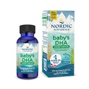 Nordic Naturals Baby 's DHA Wegetarian, Unflavored - 1050 mg Plant- Based Omega- 3-1 oz - Wsparcie rozwoju mózgu i wizji w dzieci - Non-GMO, Wegan - 15 Sług