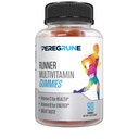 Runner Multivitamin Gummies - Codzienne Witaminy do Biegania z Witamin A, C, D, E, i B Complex - 50% Mniej Cukru - Antyutleniacze, Regeneracja, Wytrzymałość, i Gummy Energii - Certyfikowany Sup Biegania