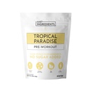 Pre-Workout Tropical Paradise | 30 Servings | Powder | Made with Real Food Ingredients | Gluten-Free | No Artificial Sweeteners or Preservatives | Supports Energy and Endurance