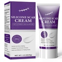 Silicone Scar Cream Scar Gel - Advanced Scar Removal Cream for Surgical Scars, Stretch Marks, Acne, C-Section, Keloids, Old & New Scars Scar Treatment from Body & Face, 35g (1.23Oz)