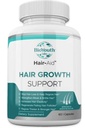 Labs Hair Growth Vitamin Suplement do grubszego wzrostu włosów, 60 Kapsułki - odżywczy mieszanka witaminy E, Malina Keton, Żelazko i Piła Palmetto do zminimalizowania utraty włosów dla obu kobiet i mężczyzn.
