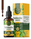 HERBAMAMA Yohimbe Suplementy dla mężczyzn i kobiet - Wegańskie ogólne wsparcie z Yohimbe Bark Extract - Non-GMO, Alkohol & Cukier wolny Yhimbine Drops, 42- Day Supply