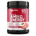 Optimum Nutrition Amino Energy - Wstępne ćwiczenia z zieloną herbatą, BCAA, Amino Acids, Keto Friendly, Green Coffee Extract, Energy Powder - Fusion owocowy, 65 Servings (Packaging May Vary)