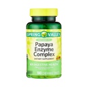 Papaya Enzyme Complex Chewable – 180 Tablets, Papaya Digestive Enzymes Chewable, Papaya Pills for Digestion, Vegetarian Formula, Gluten Free, Papain and Bromelain Enzyme (Pack of 1)