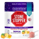 Stopper Stone Drink Mix, Tropikalny, Zapobieganie Kamieniu Nerki, Oszałamiający Ochraniacz Wapnia, Wsparcie Alkali Citrate, Opracowany przez urologów w celu poprawy nawodnienia i wsparcia zdrowia Nerki, 30 Day Supply