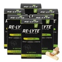 Relyte Electrolyte Mix Lemon – Electrolytes Powder Packets for Instant Hydration – Lmnt Electrolyte Powder Packets Alternative – 15 Ct Each, 6 Pack – with Bag Clips and Redmond Real Salt