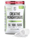 SteelFit Creapure Kreatyna w proszku jednowodzian, Unflavored - Niemiecki zmikronizowany proszek do kreacji dla mężczyzn i kobiet - Siłownia Warsztaty Nutritional Supplements for Muscle Gain, Brain Health & Force Building