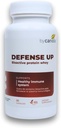 Defense Up Immune System Supplement - Immunitet Defense Booster - Białko bioaktywne Serwatka Kapsułki - Cynk - Witamina D - Immunoglobulina - Wzór naturalny - 30 Czapki